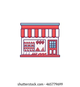 Fruit Shop Illustration Icon