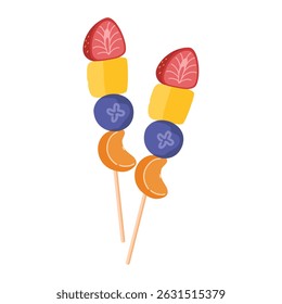 Fruit Skewers, Healthy Summer Snack