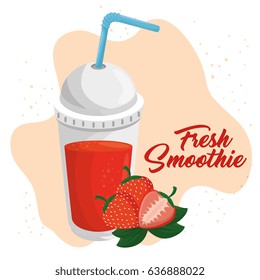Fruit smoothie icon