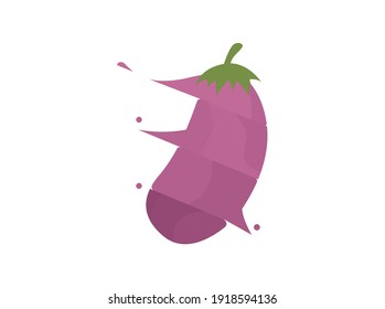 Diseño plano de fábrica de huevos de espoleta de fruta