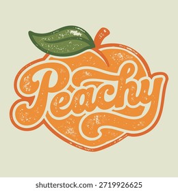 Pegatinas de frutas Gráfico de Vector de eslogan, diseños de camisetas de frutas de melocotón, dulzura tropical, mercado de agricultores. Obra de arte de la camiseta del puesto de frutas. California Fruit Club, Arte vectorial de melocotón con tipografía