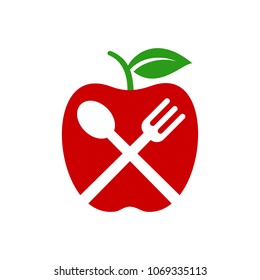 fruit symbol. juice icon. fresh logo. vector eps 10.