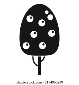 Fruit tree icon simple vector. Agriculture farm. Garden person