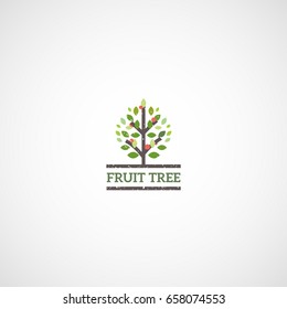 5,724 Fruit tree apple logo Images, Stock Photos & Vectors | Shutterstock