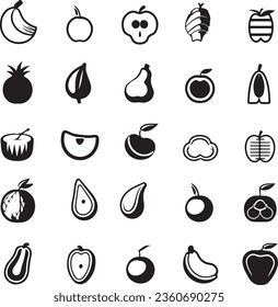 Fruit Variations symbols Icon pack