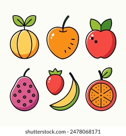 Fruit Vector Art, Fresh and Colorful Designs