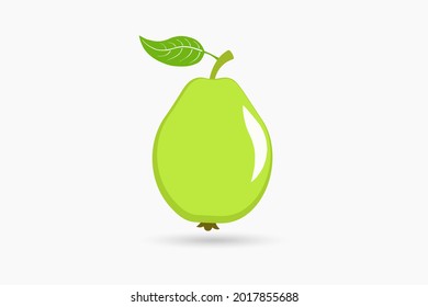 Fruchtvektorgrafik-Design mit bunter Illustration
