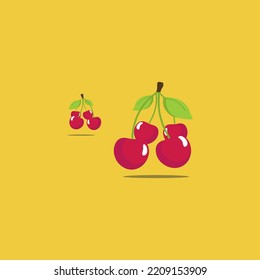 fruit vector for education simple and elegant design