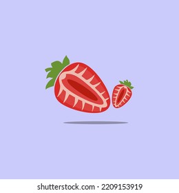 fruit vector for education simple and elegant design
