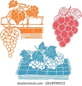 Fruit Vector Hand Drawn Collection Set