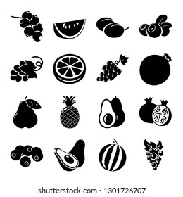 Fruit vector icon