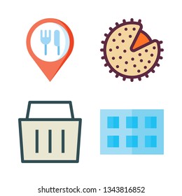 fruit vector icon set