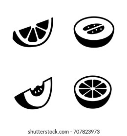 Fruit vector icons