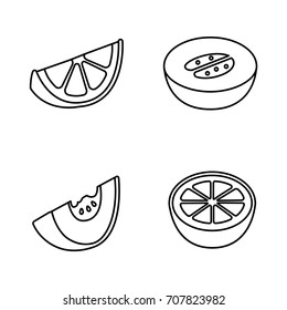 Fruit vector icons