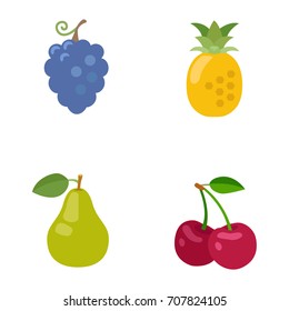 Fruit vector icons