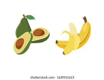 Fruit Vector Illustration - Vector isolated icons illustration
