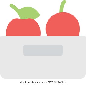 fruit  Vector illustration on a transparent background. Premium quality symmbols. Line Color vector icons for concept and graphic design. 
