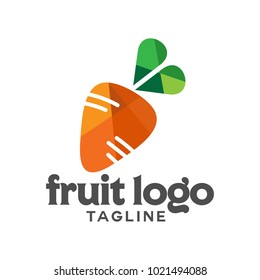 fruit vector logo