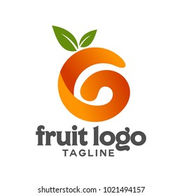 fruit vector logo