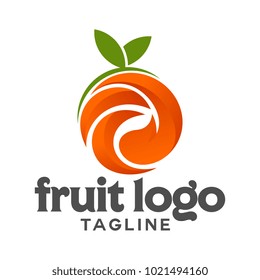 fruit vector logo