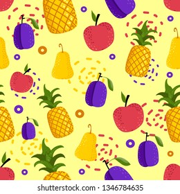 fruit vector pattern