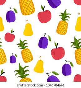 fruit vector pattern