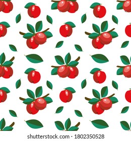 
Fruit vector pattern. Children's background, cover, print.