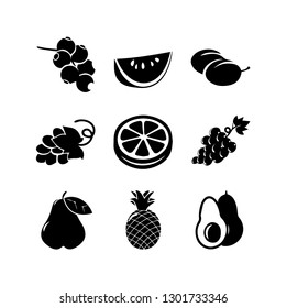 Fruit vector set 