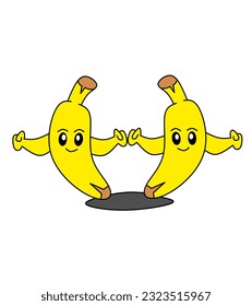 fruit vector units with facial expressions