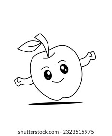 fruit vector units with facial expressions