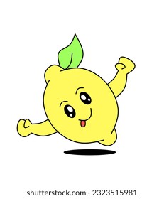 fruit vector units with facial expressions
