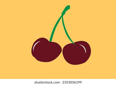 fruit vectors creation in illustration