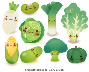 Fruit and vegetable Collection - Vector File EPS10