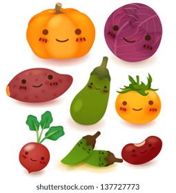 Fruit and vegetable Collection - Vector File EPS10