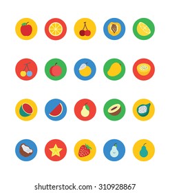 
Fruit and Vegetable Vector Icons 1
