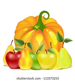  Fruit and vegetables  illustration