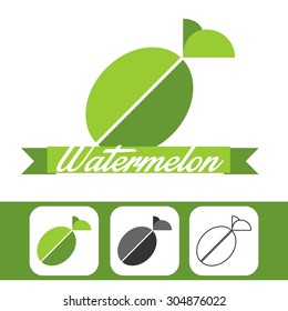 Fruit, Watermelon graphic