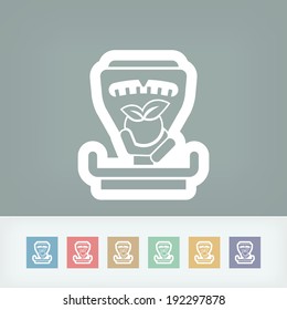 Fruiterer scale icon