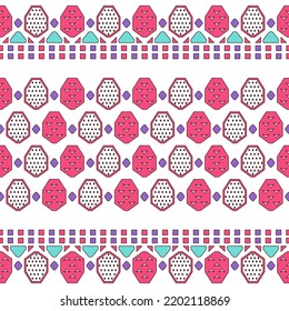 fruits abstract pattern design, Lovely color.