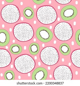 Obst abstraktes Muster Design, süße süße Farbe.