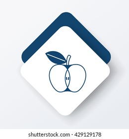 fruits apple icon