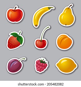  fruits and berries stickers