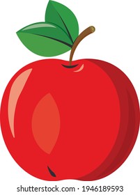 Fruits, berries. Summer symbol. Apple. Healthy diet.