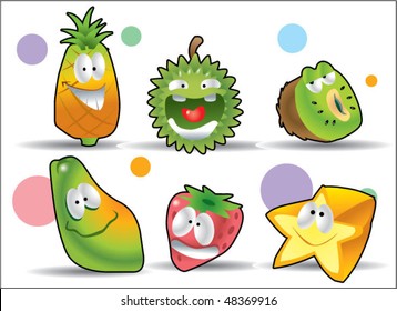 fruits character 1