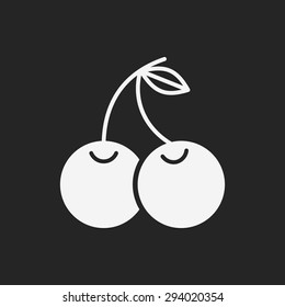 fruits cherry icon