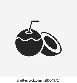 Fruits Coconut Icon