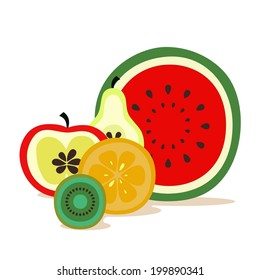 fruits composition