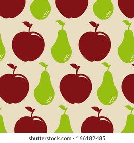 fruits design over pink background vector illustration 