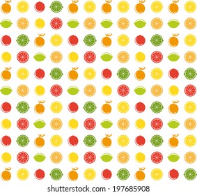 Fruits design over white background, vector illustration
