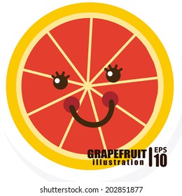 fruits design over  white background vector illustration